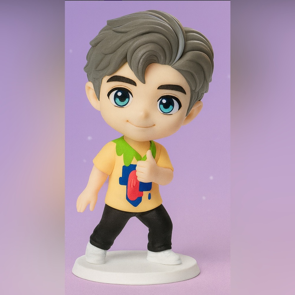 BTS TinyTAN RM McDonald’s Happy Meal Figure Throwback Edition NIB